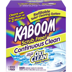 Kaboom Scrub Free Clean Scent Toilet Bowl Cleaner 1.38 oz Tablet