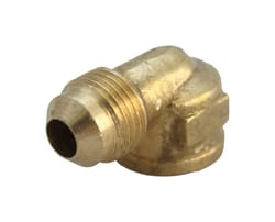 JMF Company 3/8 in. Flare X 3/4 in. D FPT Brass 90 Degree Elbow