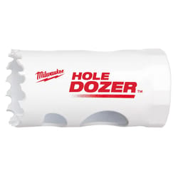 Milwaukee Hole Dozer 1-1/8 in. Bi-Metal Hole Saw 1 pc