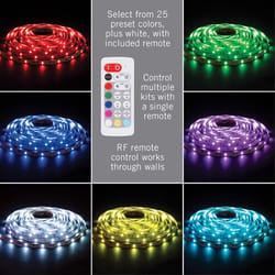 Armacost Lighting RibbonFlex home 16 ft. L Multicolored Plug-In LED Smart-Enabled Strip Tape Light K