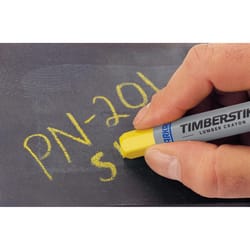 Markal Timberstik Plus 8 in. L Lumber Crayon Yellow 4 pc