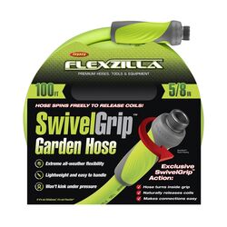 Flexzilla SwivelGrip 5/8英寸. 深X 100英尺. L花园软管