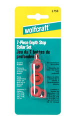 Wolfcraft Drill Stop Set 7 pc