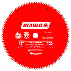 Diablo 12 in. D X 1 in. TiCo Hi-Density Carbide Circular Saw Blade 120 teeth 1 pk