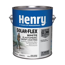 Henry Solar-Flex Smooth White Elastomeric Roof Coating 1 gal
