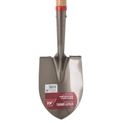 Ace Little Pal 27 in. Steel Round Utility Shovel Wood Handle