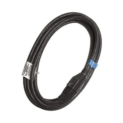 Ace Outdoor 25 ft. L Black Extension Cord 16/3 SJTW
