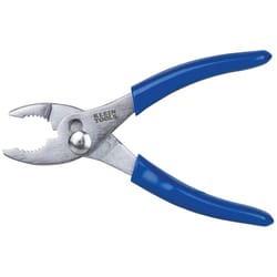 Klein Tools 6.6 in. Nickel Chrome Steel Slip Joint Pliers