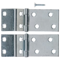 Ace 2.75 in. W X 1-1/2 in. L Zinc Plated Zinc Chest Hinge 2 pk