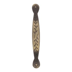 Amerock Natures Splendor Inspirations Cabinet Pull 3 in. Elegant Brass 1 pk