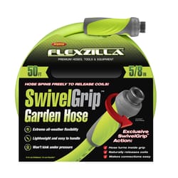 Flexzilla SwivelGrip 5/8英寸. 深X 50英尺. L绿色花园软管