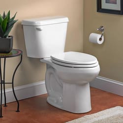 American Standard Colony Toilet-To-Go 1.28 gal White Elongated Complete Toilet
