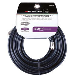 Monster Just Hook it Up 50 ft. Weatherproof Video Coaxial Cable
