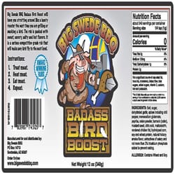 Big Swede BBQ Badass Bird Boost BBQ Rub 12 oz