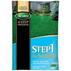 斯科特第一步:每年为所有草提供草坪肥料5000平方英尺