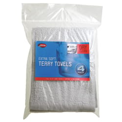 Carrand 17 in. L X 14 in. W Terry Cloth Drying Towel 4 pk