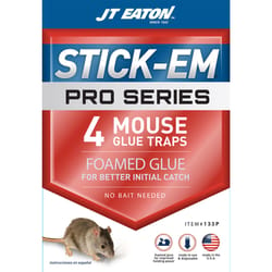 JT Eaton Stick-Em Pro Series Small Glue Trap For Mice 4 pk