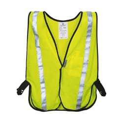 3M Scotchlite Reflective Day/Night Safety Vest Yellow One Size Fits Most