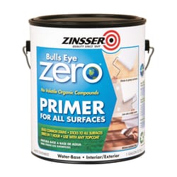 Zinsser牛眼零白色光滑水性丙烯酸底漆和密封胶1加仑