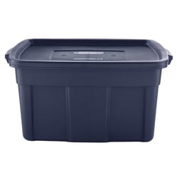 Rubbermaid Roughneck 31 gal Navy Storage Box 16.7 in. H X 20.4 in. W X 32.3 in. D Stackable