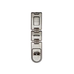 Master Lock Zinc-Plated Hardened Steel 7-3/4 in. L Double Hinge Safety Hasp 1 pk