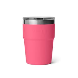 YETI Rambler 16 oz Pink BPA Free Stackable Insulated Cup