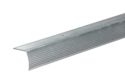 Frost King 1.12 in. W X 72 in. L Satin Silver Aluminum Stair Edging