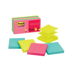Post-it 3 in. W X 3 in. L Assorted Sticky Notes 12 pad