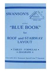 Swanson Little Blue Book Roof and Stairway Layout Instruction Manual