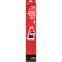 Ace 1-1/8 in. D Aluminum Appliance Roller 2000 lb 2 pk