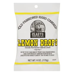Claeys Old Fashioned Lemon Hard Candy 6 oz