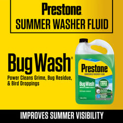 Prestone Bug Wash 32 deg Windshield Washer Fluid 1 gal