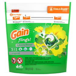 Gain Flings Original Scent Laundry Detergent Pod 12 oz 16 pk