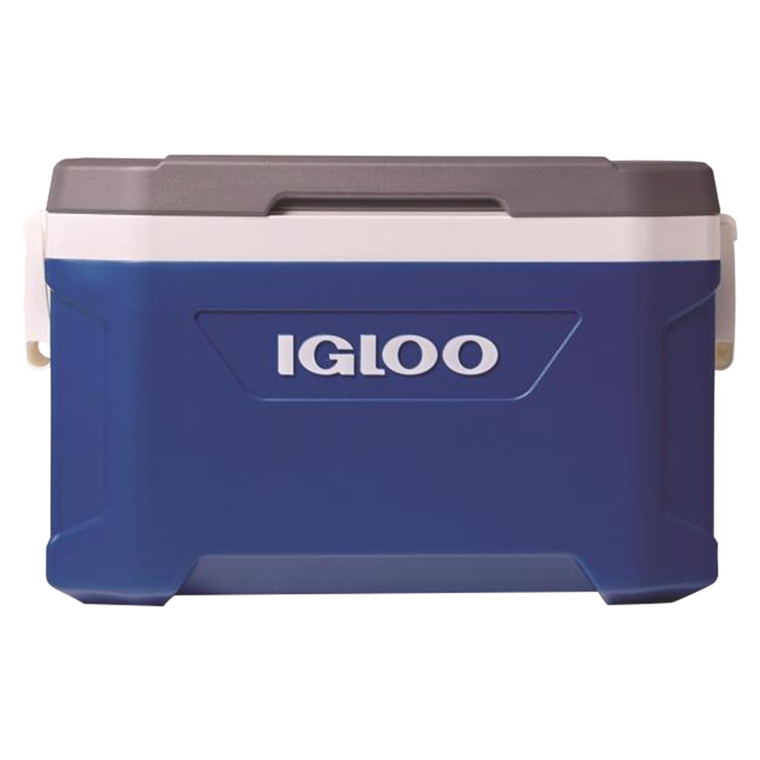 Photo 1 of **MINOR DAMAGE TO ITEM STILL FUNCTIONAL SEE PHOTOS**
Igloo Latitude 52 Blue 52 qt Cooler