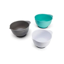 KitchenAid 2.5 qt. cap. Plastic Assorted Mixing Bowl Set 3 pc