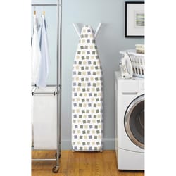 Whitmor 10 in. W X 54 in. L Cotton Assorted Ironing Board Cover and Pad