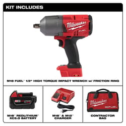 Milwaukee M18 FUEL 1/2 in. Cordless Brushless Impact Wrench Kit (Battery & Charger)