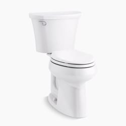 Kohler Cavata ADA Compliant 1.28 gal White Elongated Complete Toilet