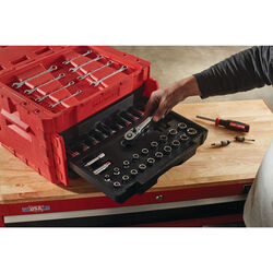 Craftsman 1/4, 3/8 and 1/2 in. drive S Metric and SAE 6 and 12 Point Mechanic's Tool Set 239 pc