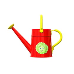 Panacea Red/Yellow 0.5 gal Steel Watering Can