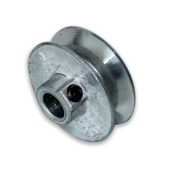 Chicago Die Cast 2 in. D Zinc Single V Grooved Pulley