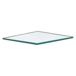 Aetna Glass Clear Single Glass Float Sheet 20 in. W X 16 in. L X 2.5 mm