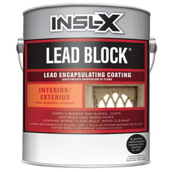 Insl-X Lead Block Eggshell White Water-Based Acrylic Lead Encapsulating Coating 1 gal