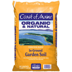 Coast of Maine Cobscook Blend Organic Fruit and Vegetable Garden Soil 2 ft³