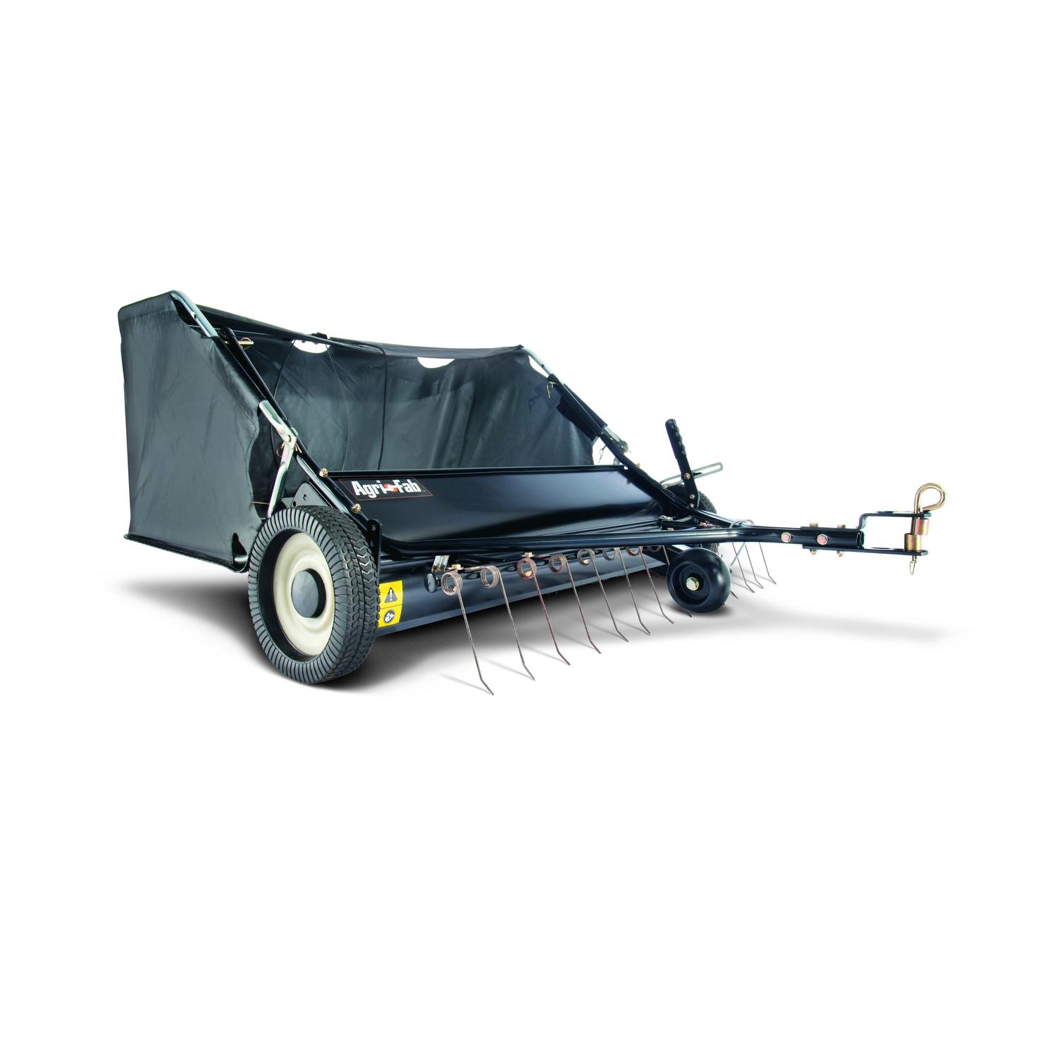 Photo 1 of ****USED***PARTS ONLY***SOLD AS IS NO RETURNS***ALL SALES ARE FINAL***** Agri-Fab 45-0320 42-Inch Tow Lawn Sweeper,Black