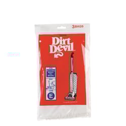 Dirt Devil Vacuum Bag For Fits all corded Broom Vac models. 3 pk