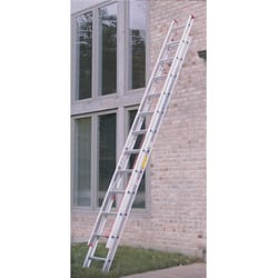Werner 24 ft. H Aluminum Extension Ladder Type III 200 lb. capacity
