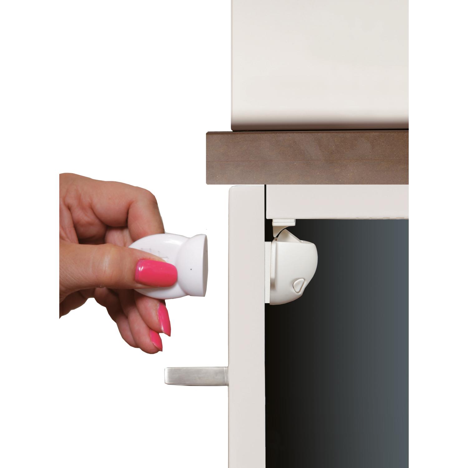 Photo 1 of Dreambaby® Adhesive Mag Lock 4 Locks, 1 Key