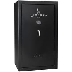 Liberty Safe 17.8 cu ft 36 Gun Electronic Lock Black Fireproof Gun Safe