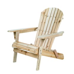 Living Accents Natural Wood Frame Chair